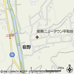 大阪府豊能郡能勢町宿野432-5周辺の地図