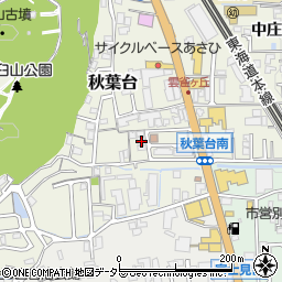 滋賀県大津市秋葉台10-3周辺の地図