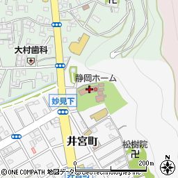 静岡ホーム　のぞみ周辺の地図