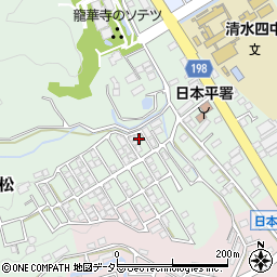 静岡県静岡市清水区村松3248-63周辺の地図