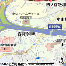 京都ケンネット周辺の地図