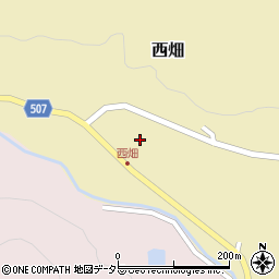兵庫県川辺郡猪名川町西畑深田47周辺の地図