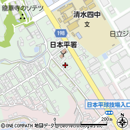 静岡県静岡市清水区村松635-1周辺の地図