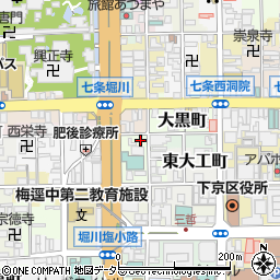 西川油店周辺の地図