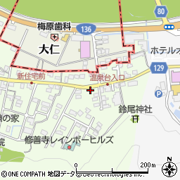 静岡県伊豆市熊坂39-3周辺の地図