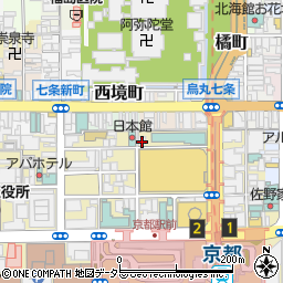 ポムの樹 京都ヨドバシ店周辺の地図