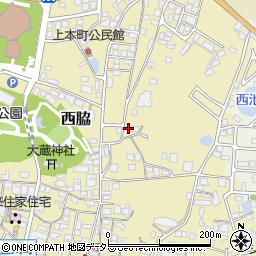 兵庫県西脇市西脇688周辺の地図