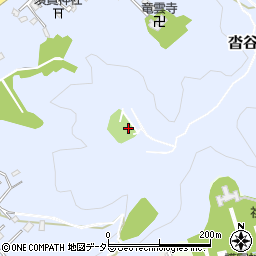 静岡県静岡市葵区沓谷周辺の地図