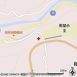 愛知県岡崎市桜形町（細野坂上）周辺の地図