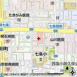 京都南病院周辺の地図