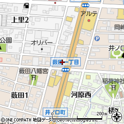 東京靴流通センター岡崎北ＦＣ店周辺の地図