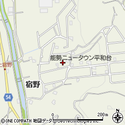 大阪府豊能郡能勢町宿野432-11周辺の地図