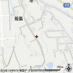 滋賀県栗東市荒張2167周辺の地図