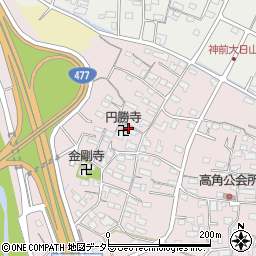 円勝寺周辺の地図