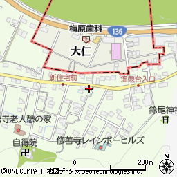 静岡県伊豆市熊坂163-1周辺の地図