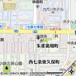京都紙工協同組合周辺の地図
