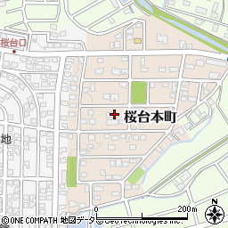 三重県四日市市桜台本町周辺の地図