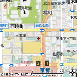 下京警察署七条交番周辺の地図