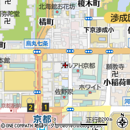 京の焼肉処 弘 京都駅前店周辺の地図