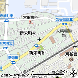 名古屋銀行刈谷支店周辺の地図