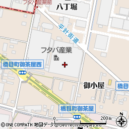 フタバ産業株式会社　岡崎工場周辺の地図