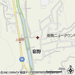 大阪府豊能郡能勢町宿野644周辺の地図