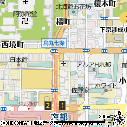 AGAスキンクリニック　京都駅前院周辺の地図