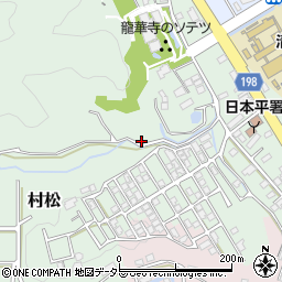 静岡県静岡市清水区村松3287周辺の地図