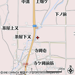 京都府亀岡市曽我部町法貴コモ原周辺の地図