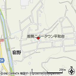 大阪府豊能郡能勢町宿野432-14周辺の地図