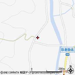 愛知県新城市玖老勢花田周辺の地図