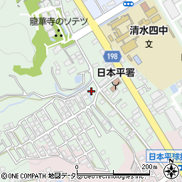 静岡県静岡市清水区村松676-1周辺の地図