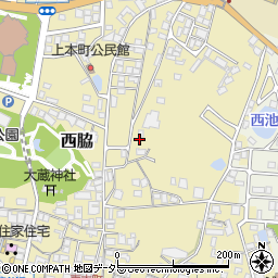兵庫県西脇市西脇691周辺の地図