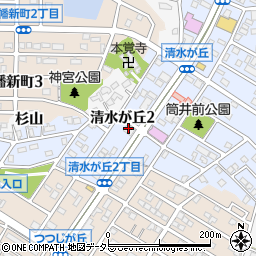 丸源ラーメン知多店周辺の地図