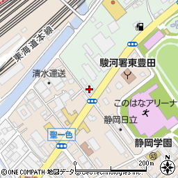 トーエネック　静岡営業所周辺の地図