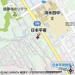 静岡県静岡市清水区村松625周辺の地図