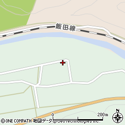 愛知県新城市名越小林46周辺の地図