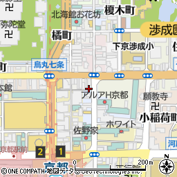 京都府京都市下京区真苧屋町220周辺の地図
