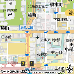 京都府京都市下京区真苧屋町208周辺の地図