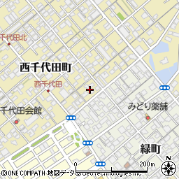 静岡県静岡市葵区西千代田町13周辺の地図