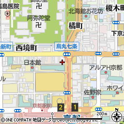 焼鳥屋 鳥貴族 京都七条店周辺の地図
