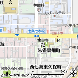 株式会社岩田呉服店　京都店周辺の地図