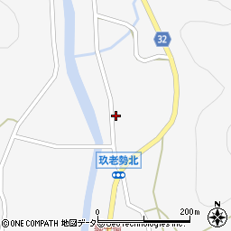愛知県新城市玖老勢前17周辺の地図