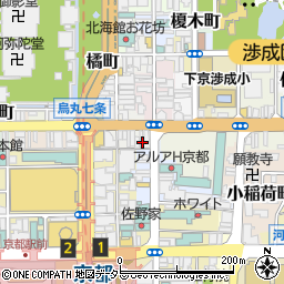 京都府京都市下京区真苧屋町218周辺の地図