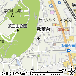 滋賀県大津市秋葉台17-11周辺の地図