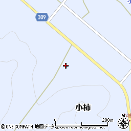 兵庫県三田市小柿661周辺の地図