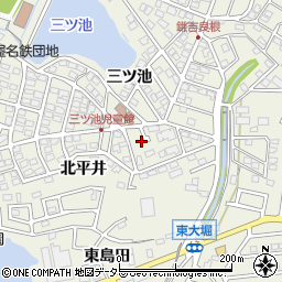 愛知県東海市加木屋町三ツ池1周辺の地図
