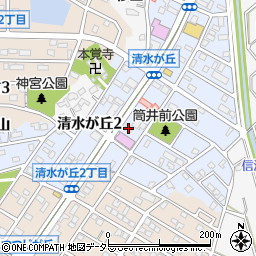 寿司梅本周辺の地図