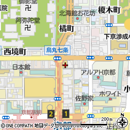 京都府京都市下京区真苧屋町195周辺の地図