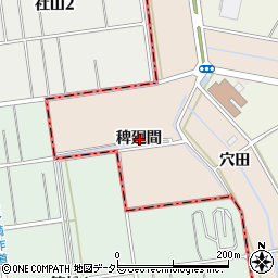 愛知県東海市養父町稗廻間周辺の地図